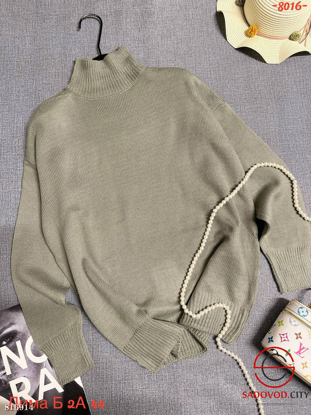 Кофта женская оверсайз - Bruno фото 5