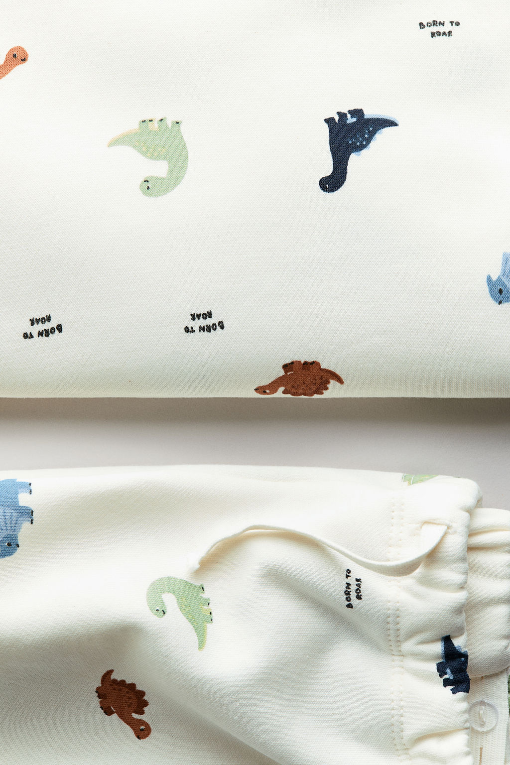 Conjunto estampado de 2 piezas en tejido sudadera