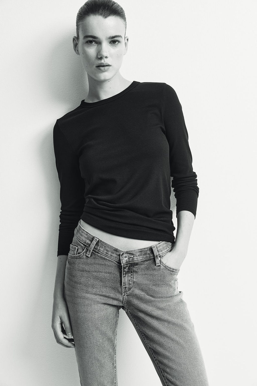 MAMA Before & After Slim Low Jeans - H&m фото 2