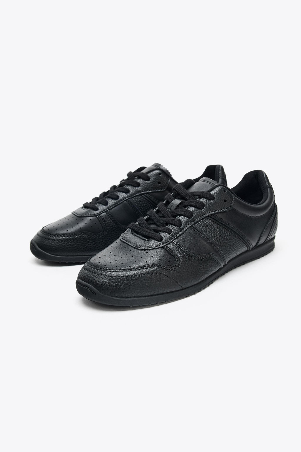 LEATHER TRAINERS - Zara фото 4