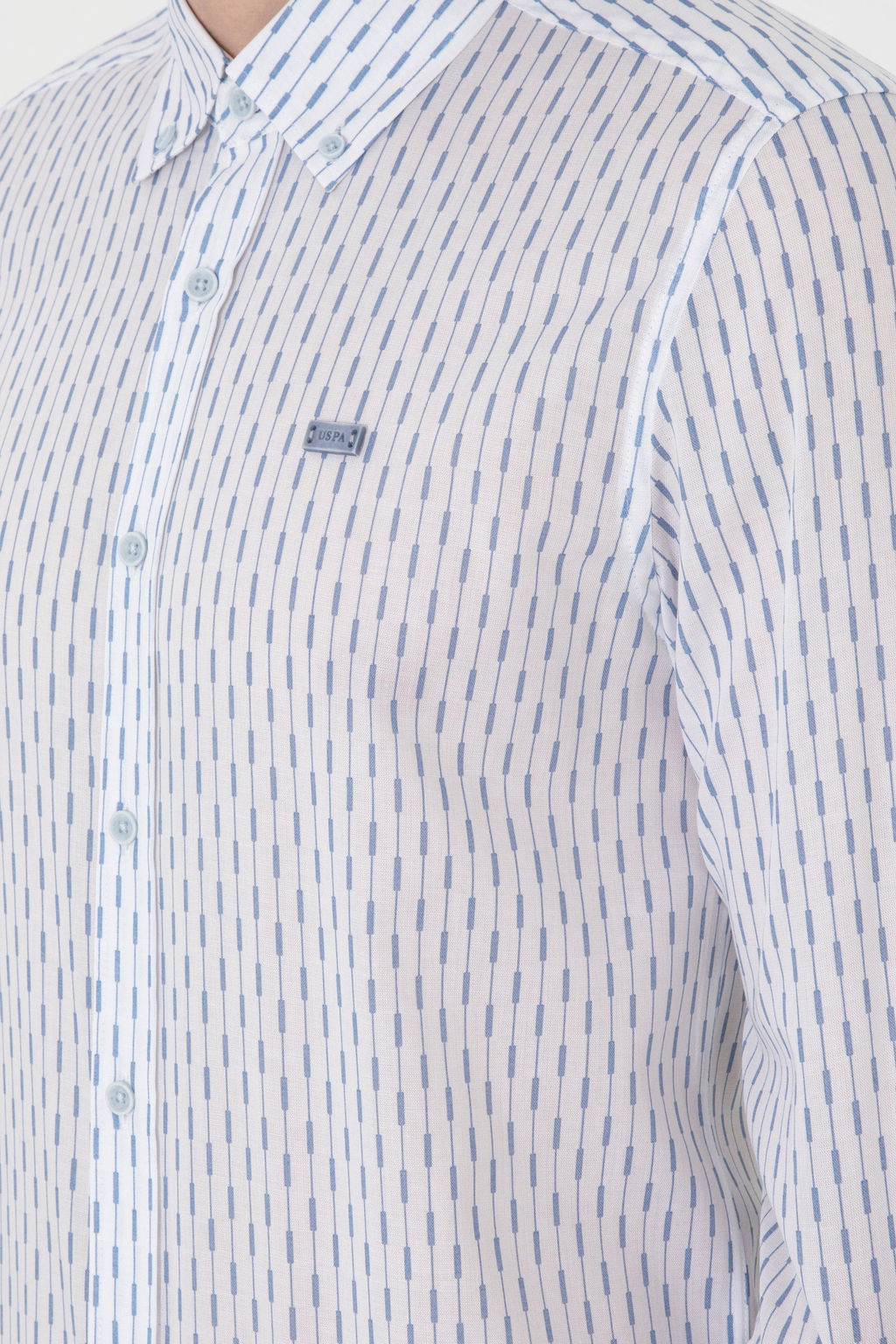 Erkek Mavi Uzun Kollu G_mlek Sepette S_rpriz _ndirim - U.s. polo assn фото 7