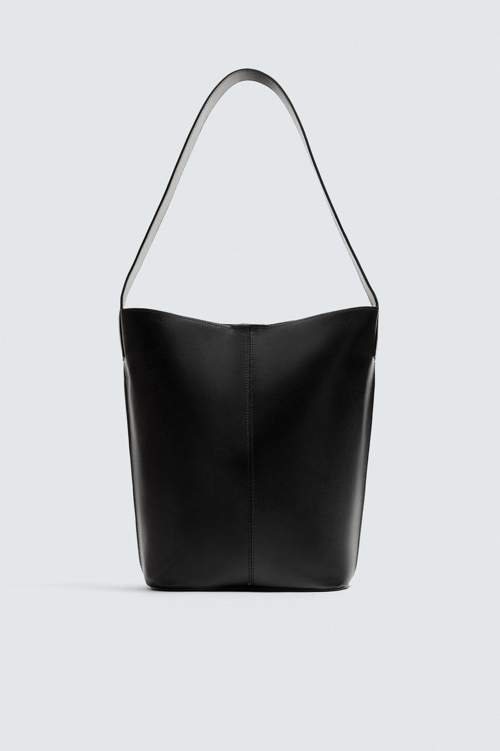 LIMITED EDITION LEATHER SHOPPER BAG - Zara фото 2