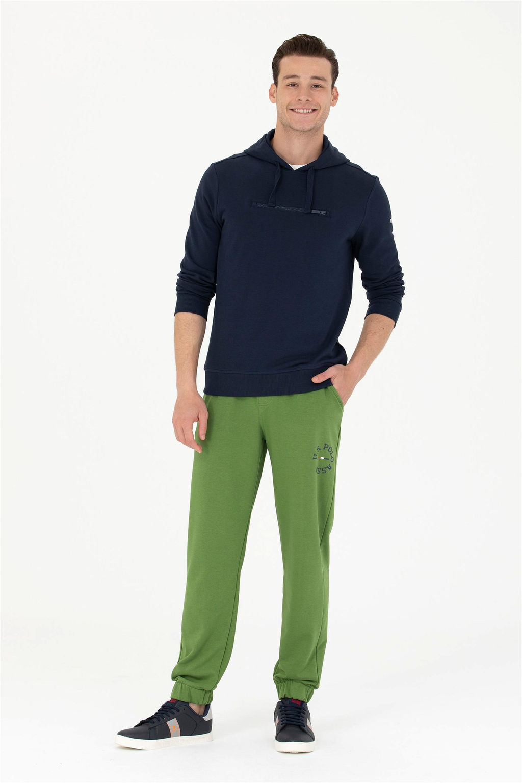 U. S. Polo Assn Мужской темно-синий свитшот - U.s. polo assn фото 11