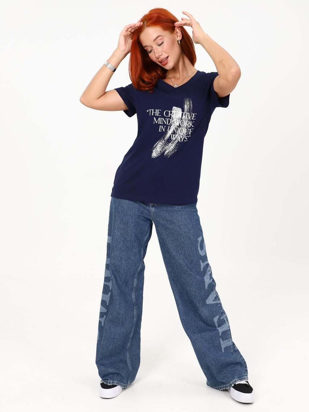 IV-CAPRIZ Сопряжение - футболка чернильный