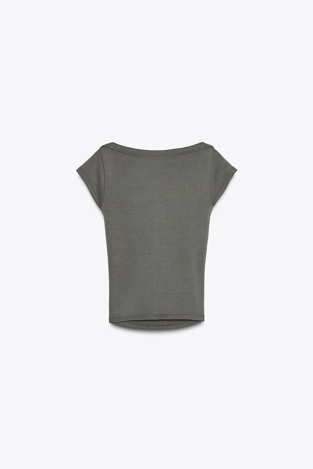 BOATNECK TOP - Zara фото 24