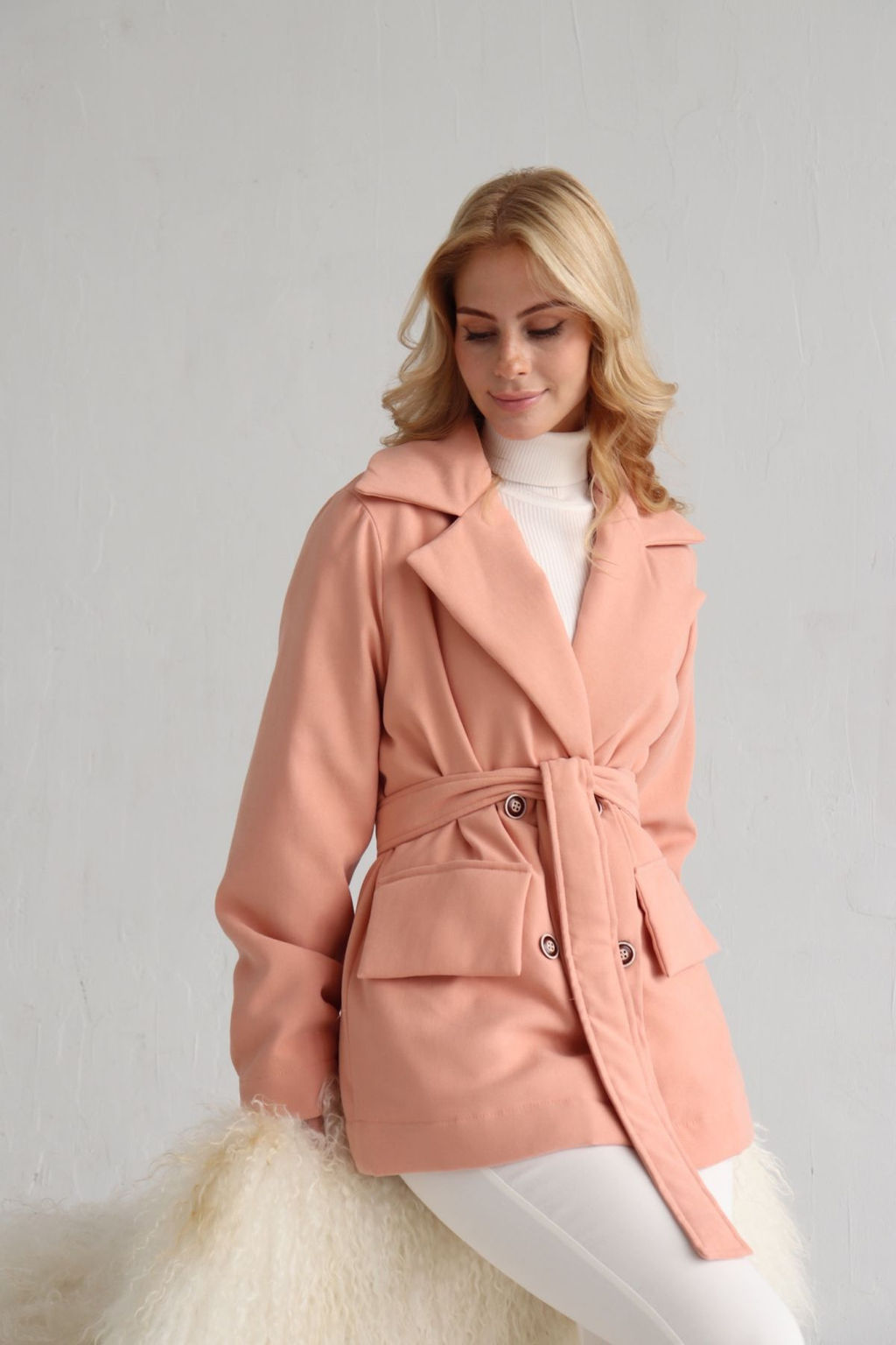 Martichelli Куртка утеплённая в цвете Apricot  фото 8