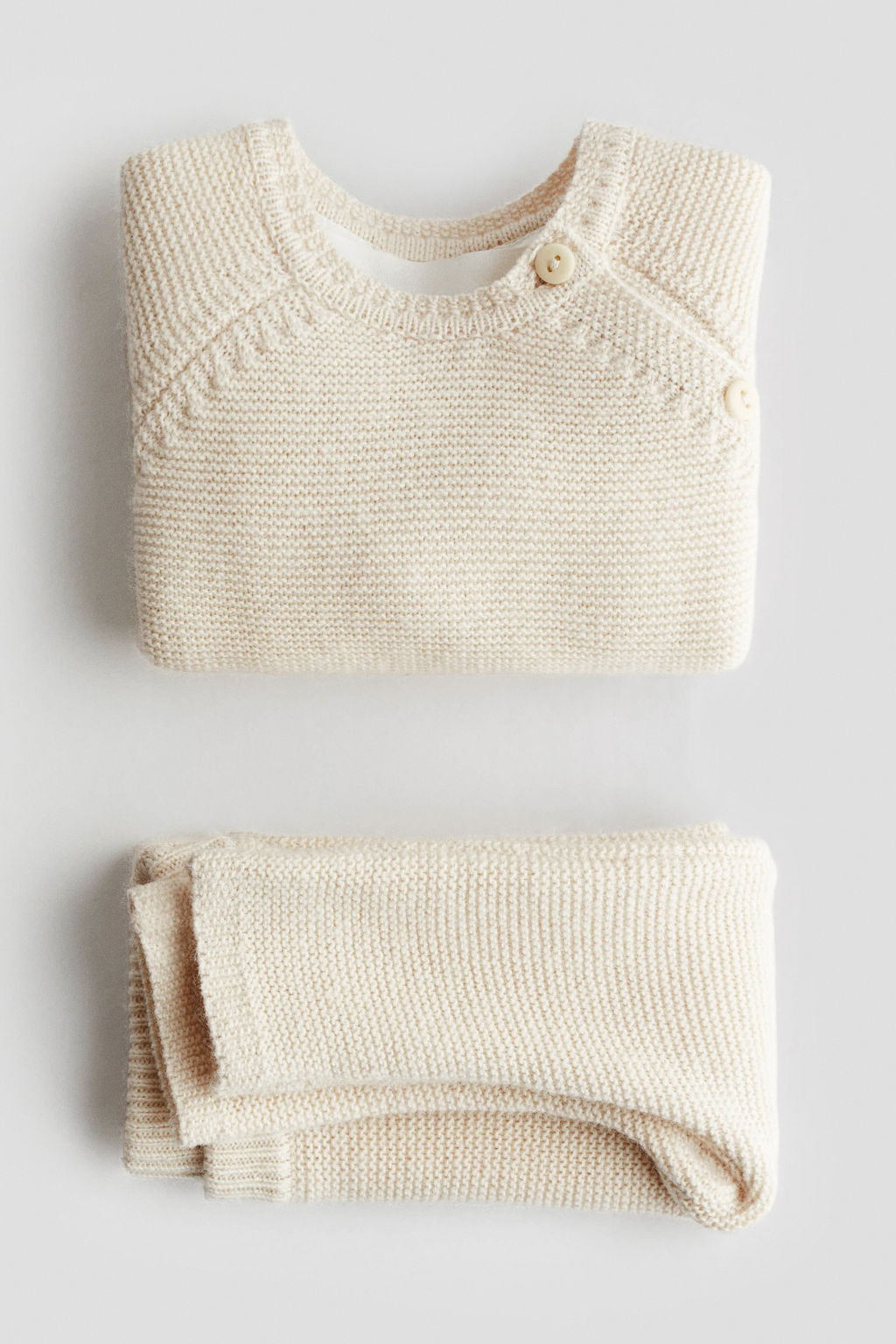 Conjunto de 2 piezas en mezcla de lana merino - H&m фото 3
