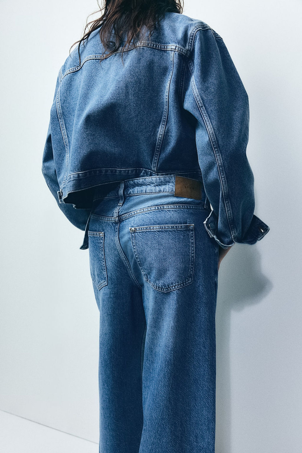 Baggy Wide Low Ankle Jeans - H&m фото 4