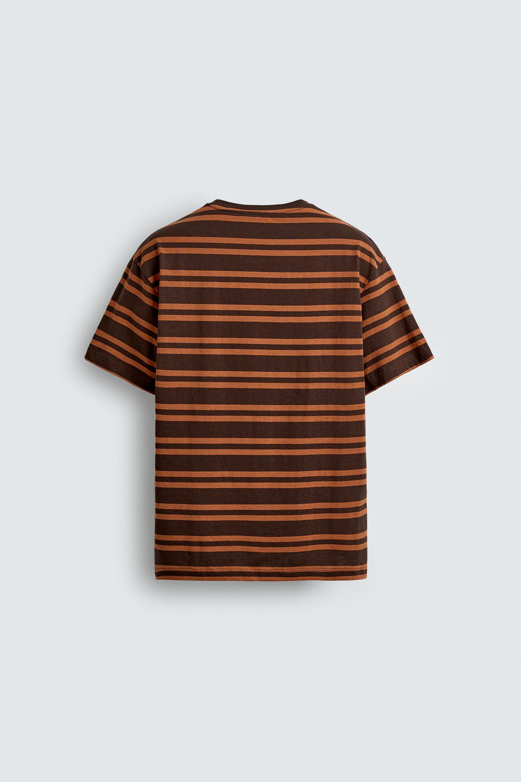 STRIPED JACQUARD T-SHIRT - Zara фото 8