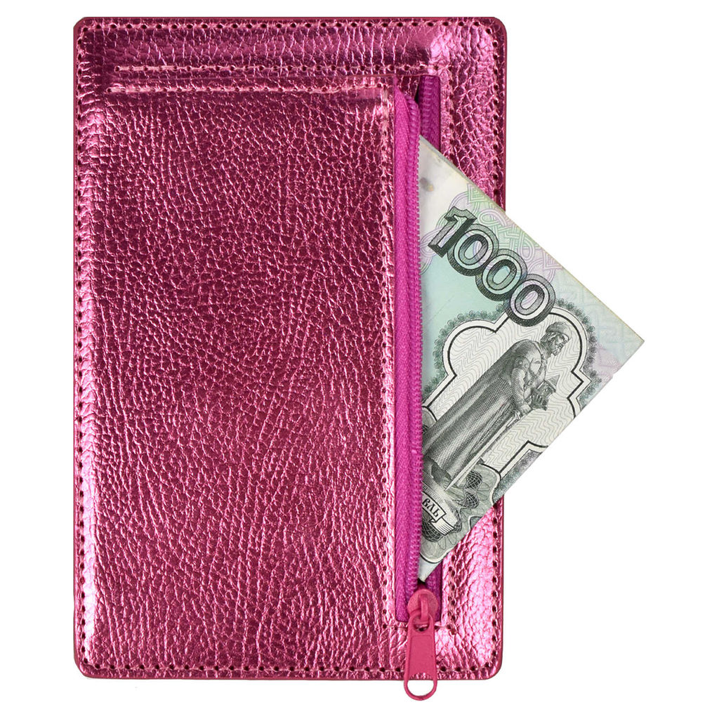 Чехол д/пласт. карт арт.48417/50 НАППА РОЗОВЫЙ - Феникс+ фото 5