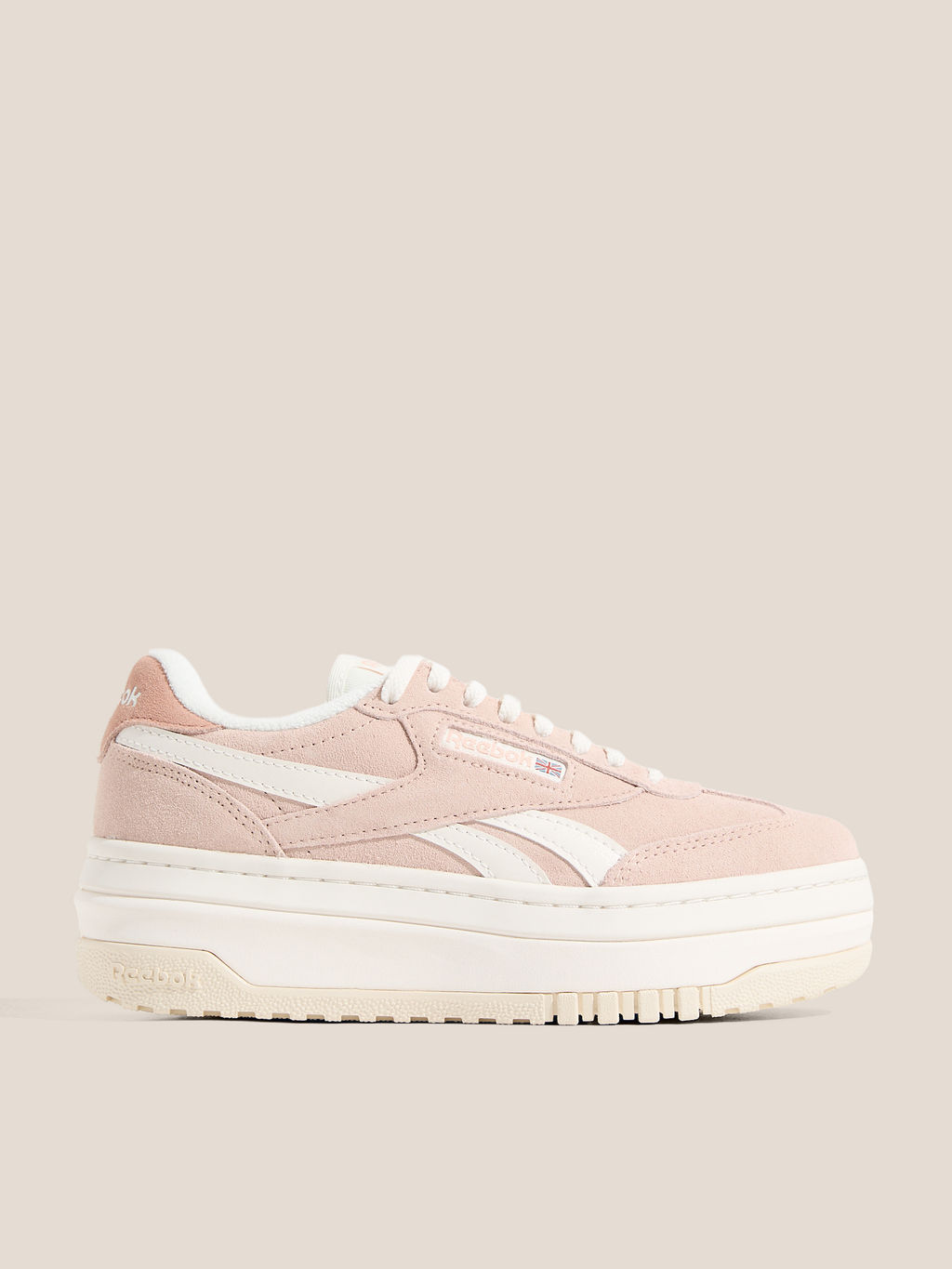 Женские кеды REEBOK CAMPIO EXTRA Артикул 4493778, бежево-розовый