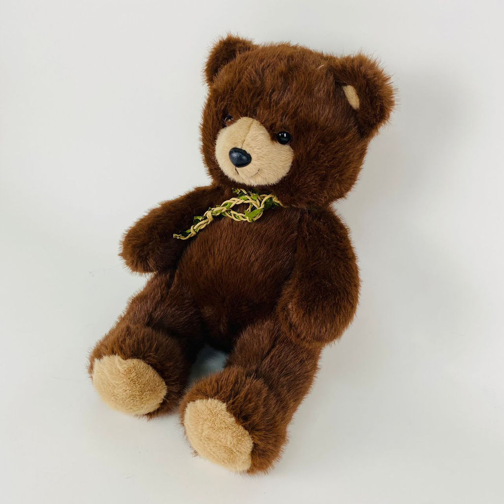 Мягкая игрушка Мишка с плетёным украшением на шее 30 см (арт. 9575/30) - Storyland фото 12