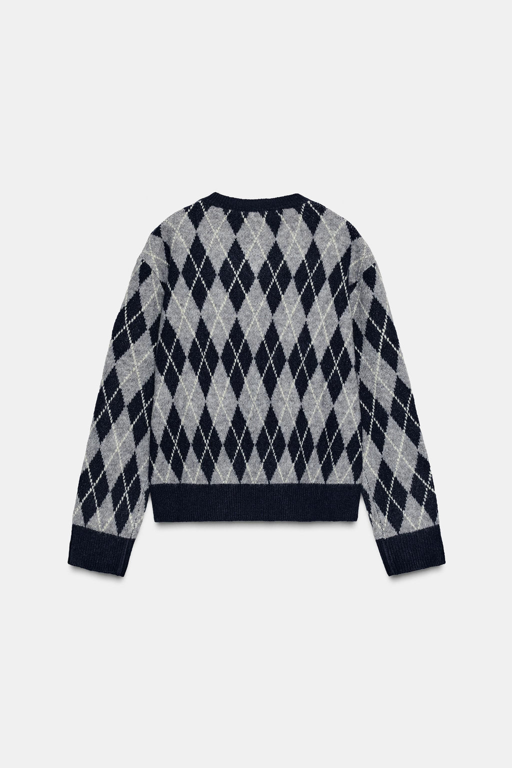 DIAMOND KNIT JUMPER