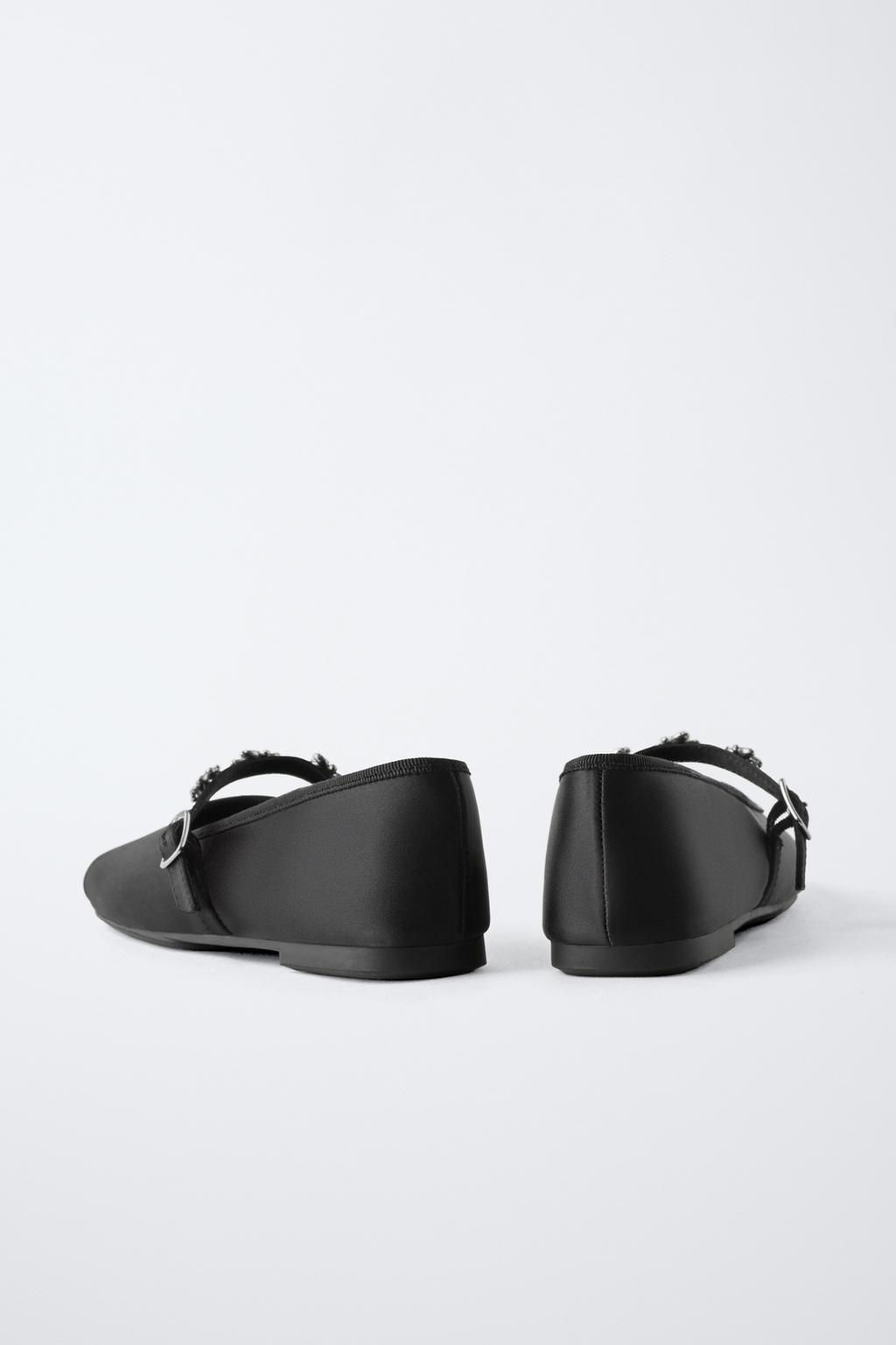 BEJEWELLED BALLERINAS - Zara фото 4