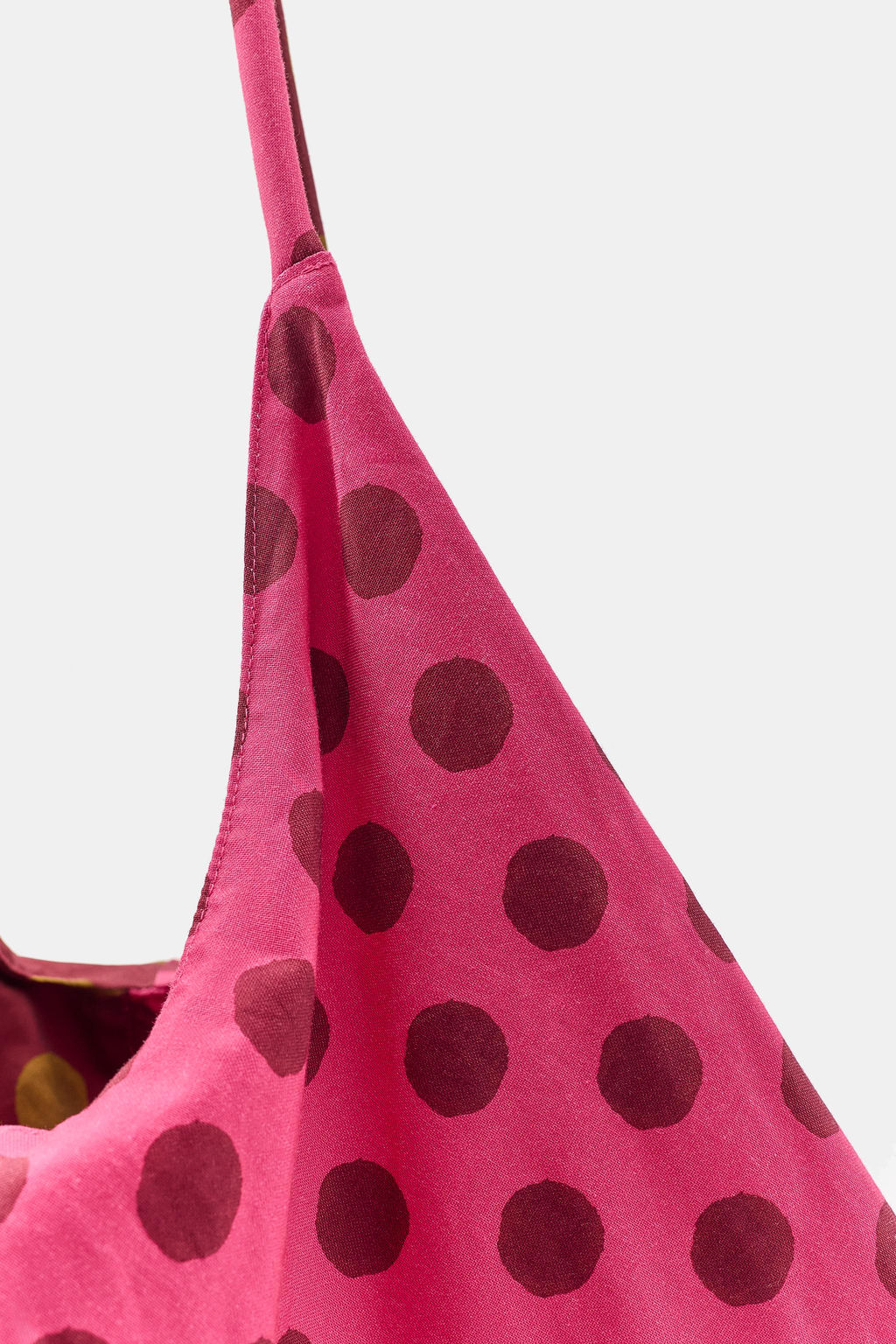 MAXI BOLSA ESTAMPADA LUNARES / Rosa - Zara фото 3