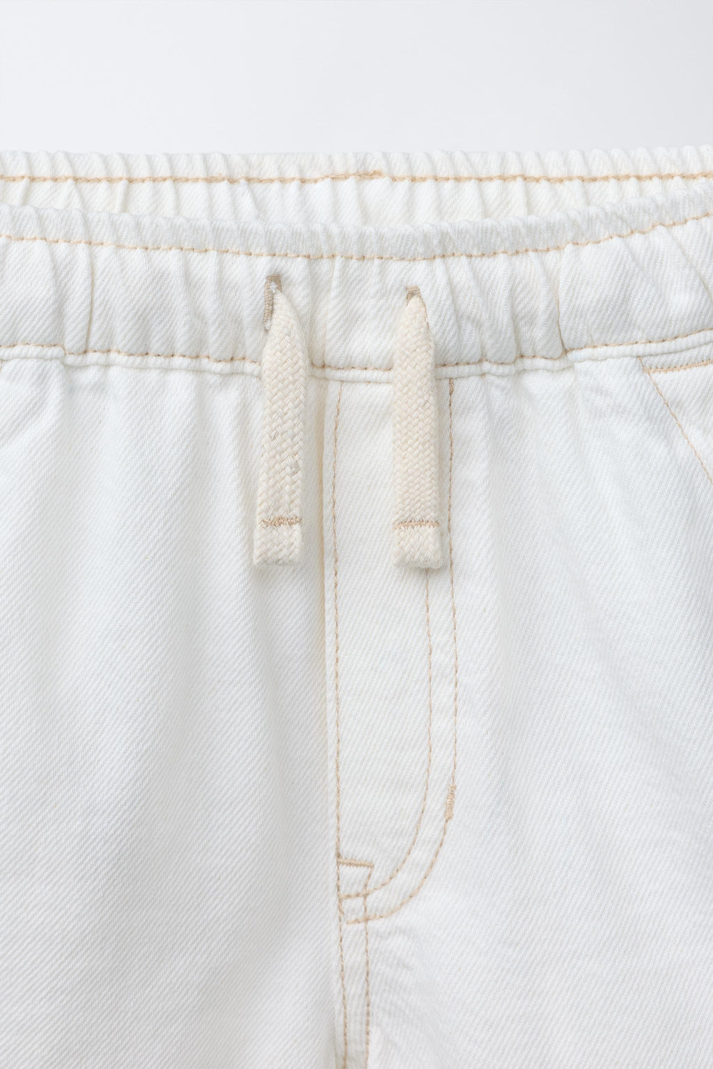 BERMUDA DENIM LOOSE / Crudo - Zara фото 3