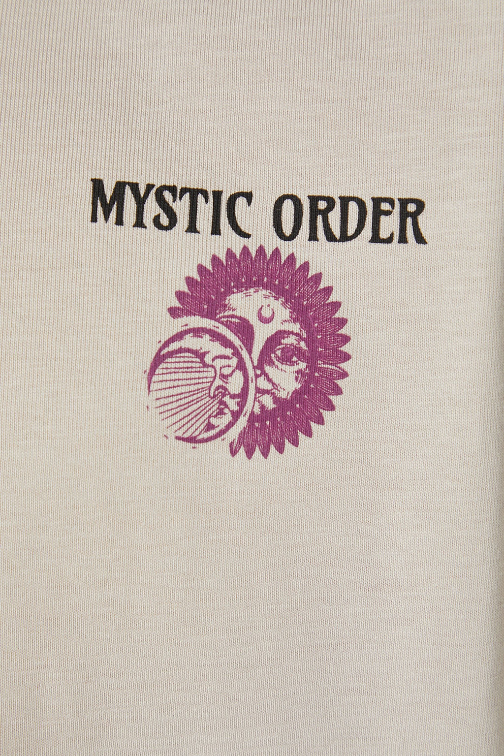 Tas Oversize/Genis Kesim %100 Pamuklu Mistik Bask?l? T-Shirt TMNSS23TS00165
