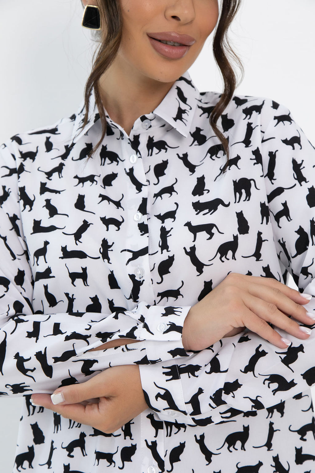 Рубашка Надель  (белая/собаки) Б13843-16М - Lt collection фото 21