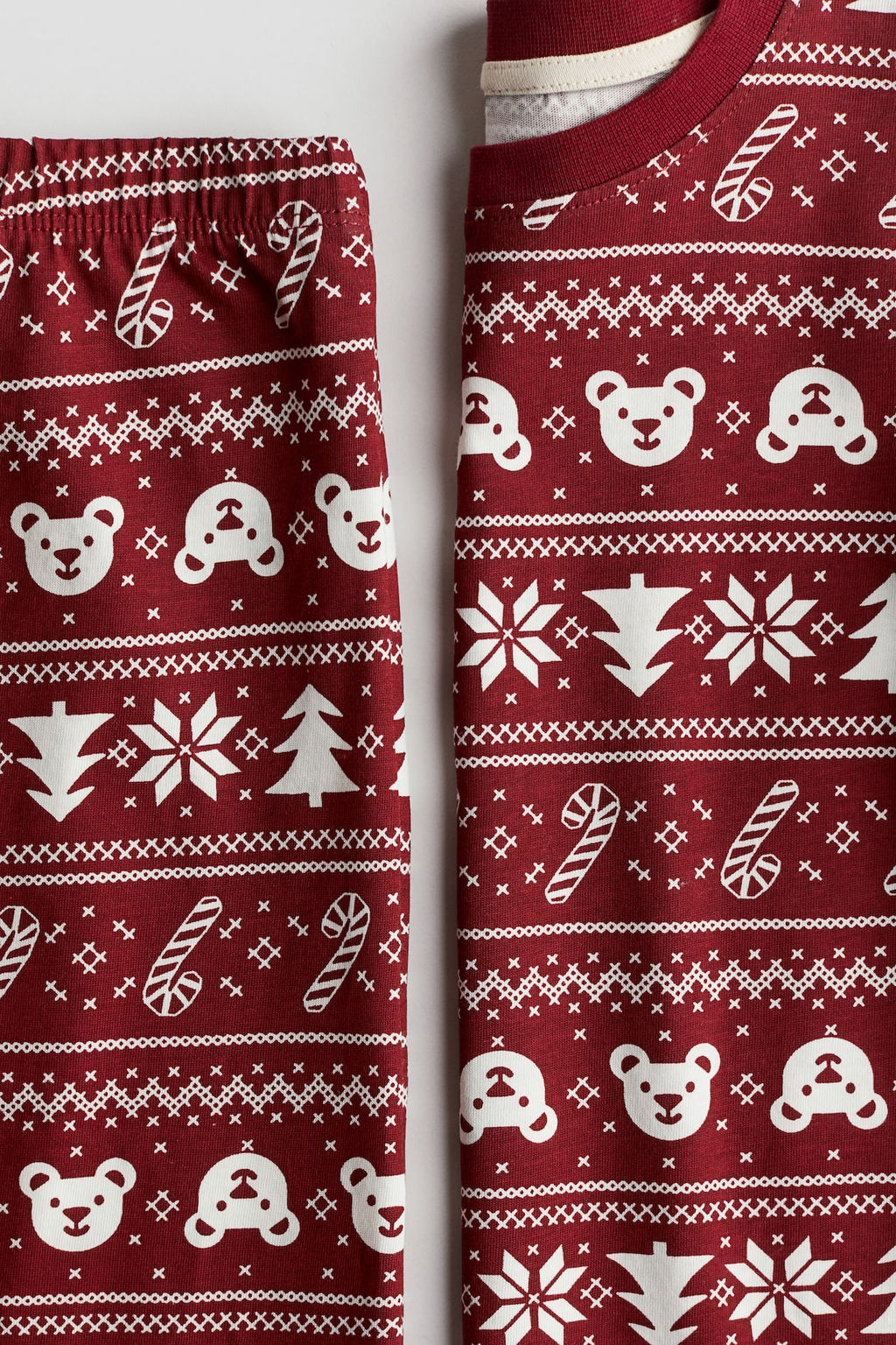 Printed cotton pyjamas - H&m фото 2