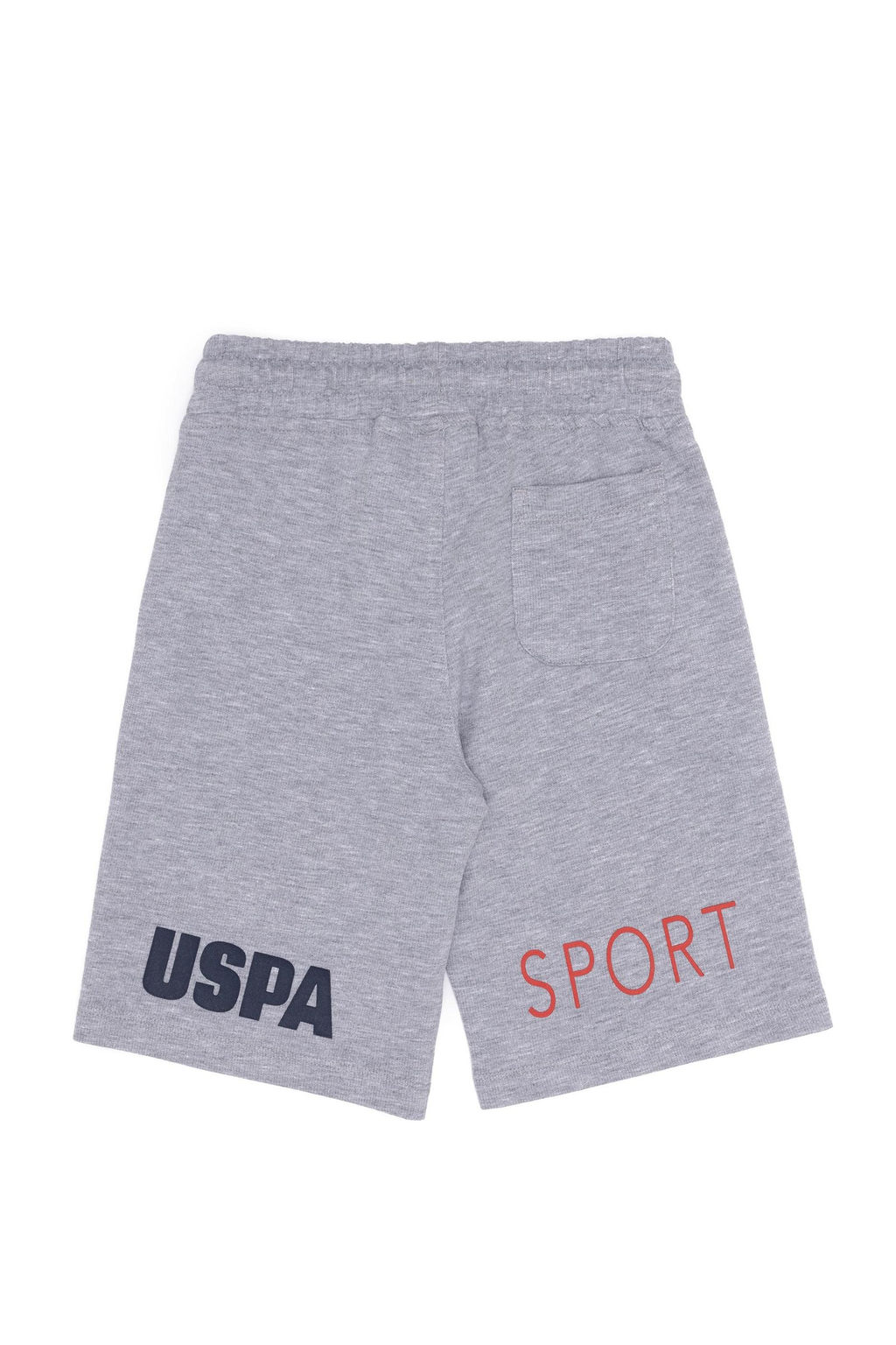 U. S. Polo Assn / Серые меланжевые вязаные шорты для мальчика - U.s. polo assn фото 5