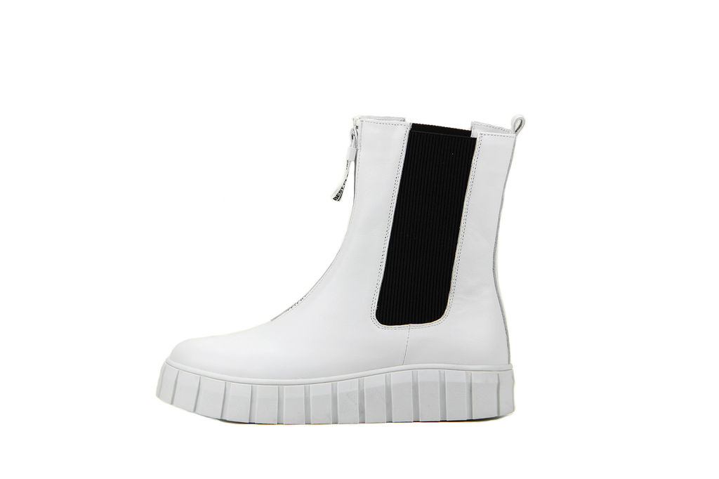 Ботинки 345.1918w.White/Мех