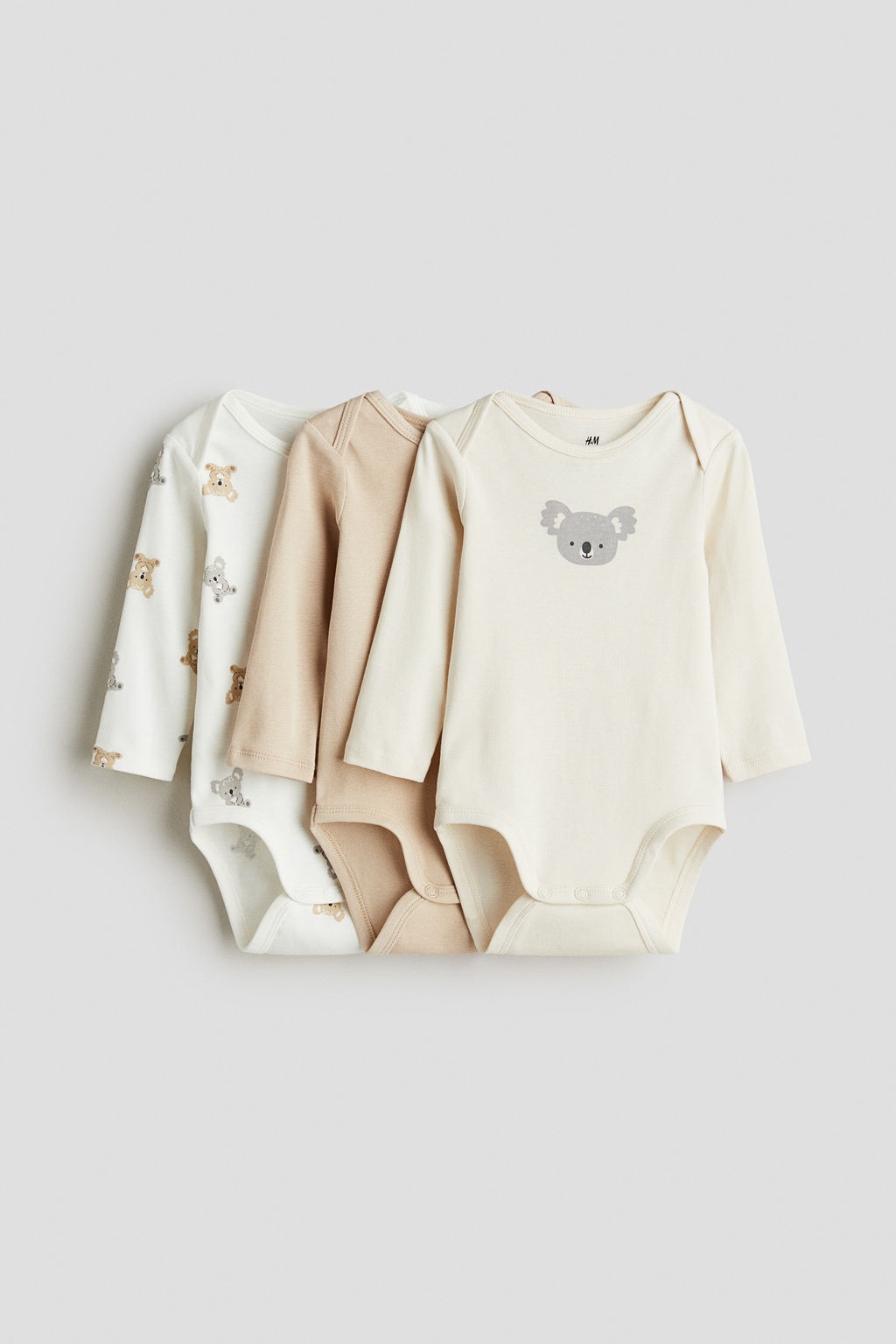 Pack de 3 bodies de punto con estampado - H&m фото 2