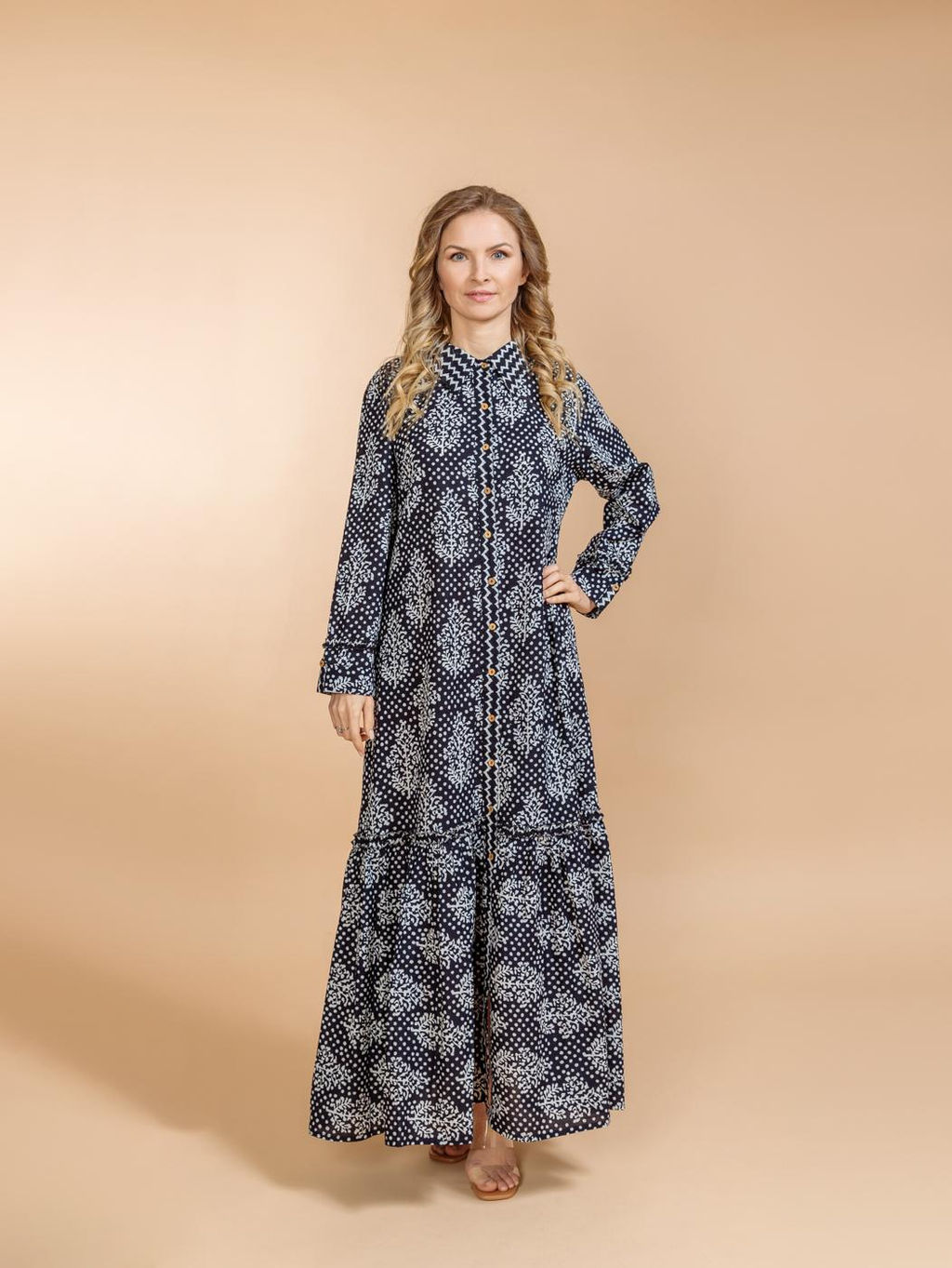 Платье (хлопок) №25-582-2 (Лето-2025)