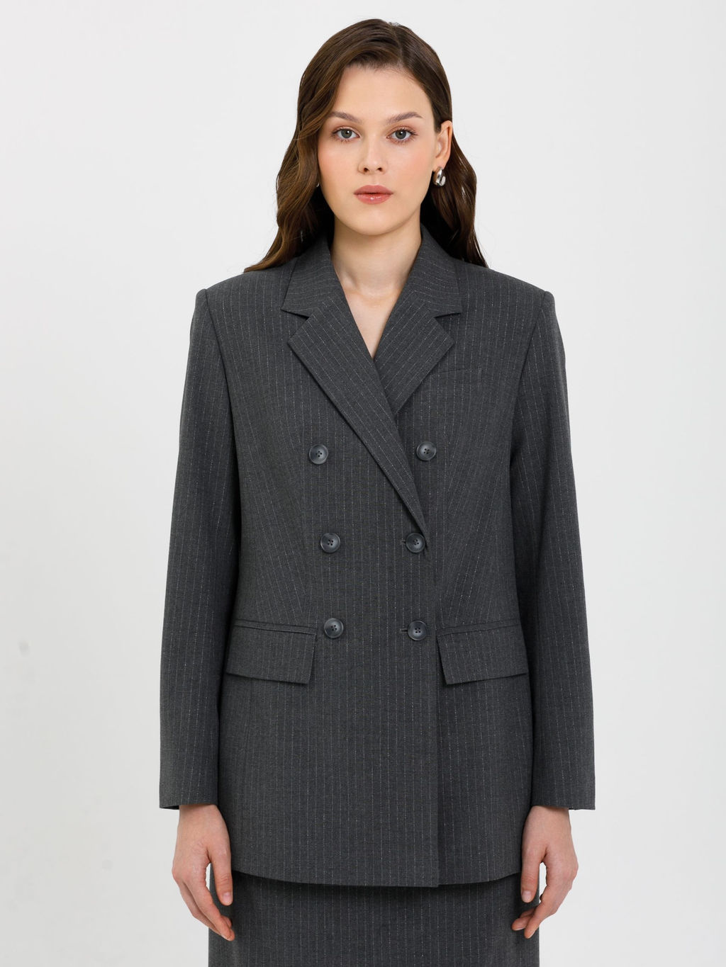 Жакет в полоску