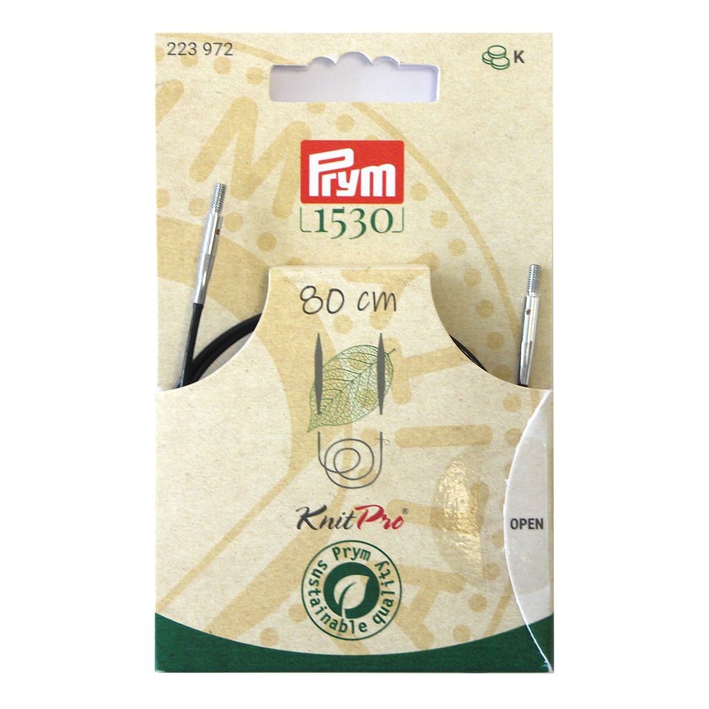 Спицы PRYM 223972 Леска съемная Natural пластик 80 см 1 шт