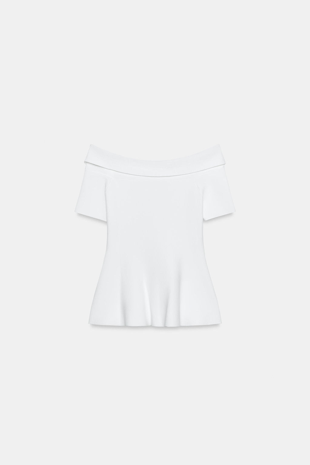TOP PUNTO ESCOTE BARCO / Blanco