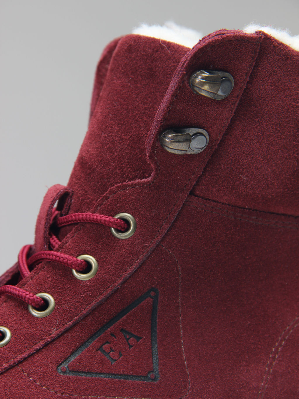 Ботинки 216.212131w. бордо замша/Шерсть