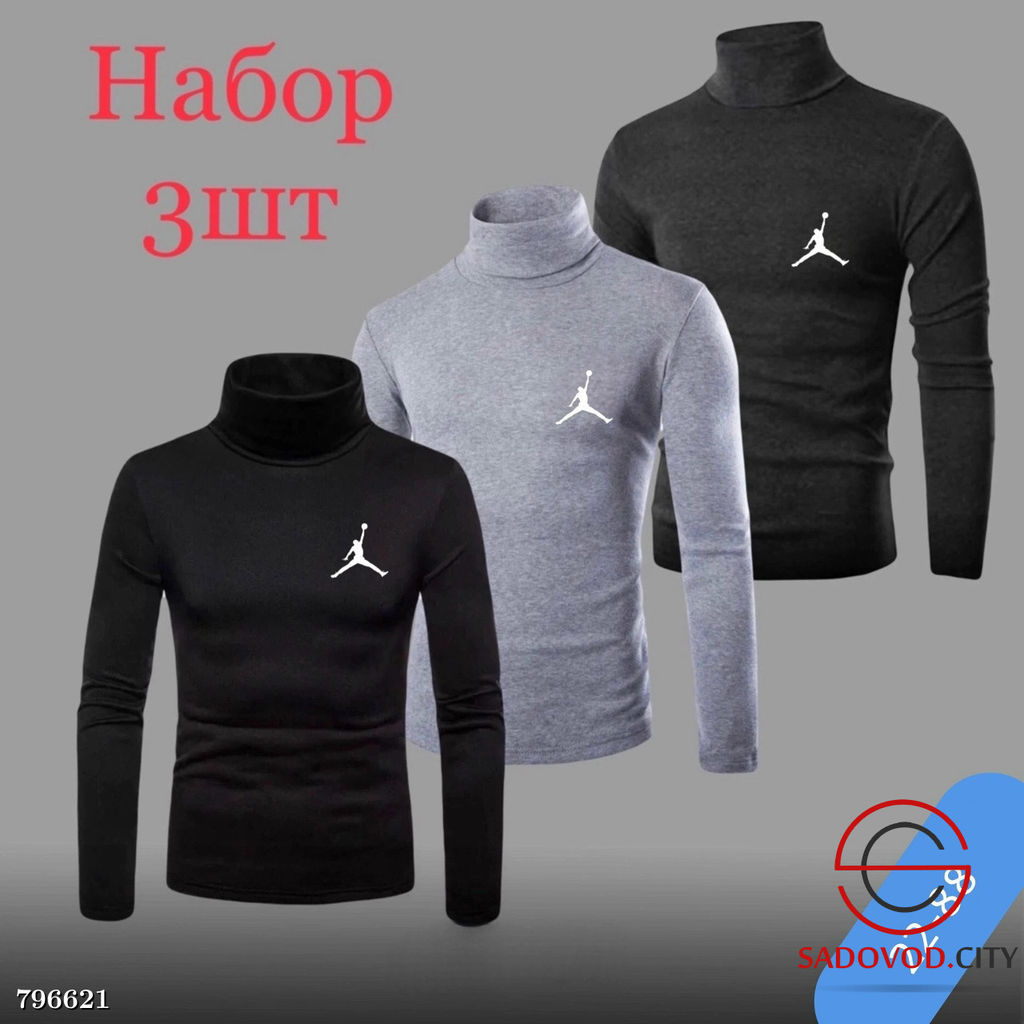 Водолазка на флисе (3 шт комплект)