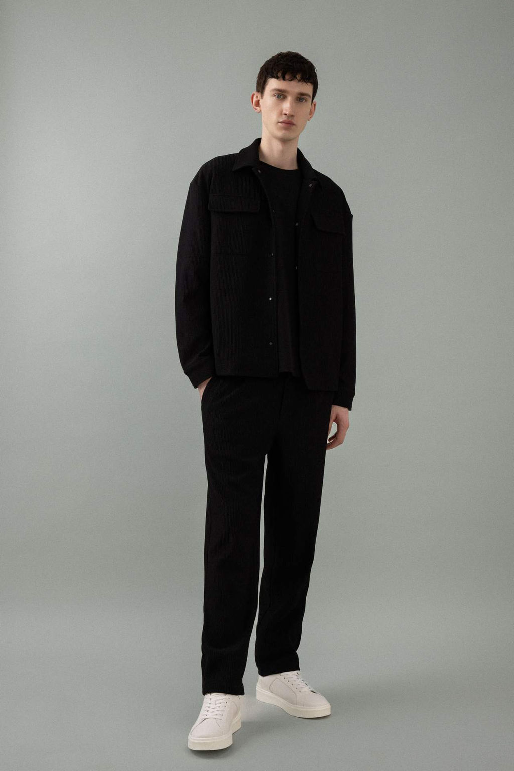 Pantolon Tapered Fit Duz Paca Her Yone Esneyen - Defacto фото 2