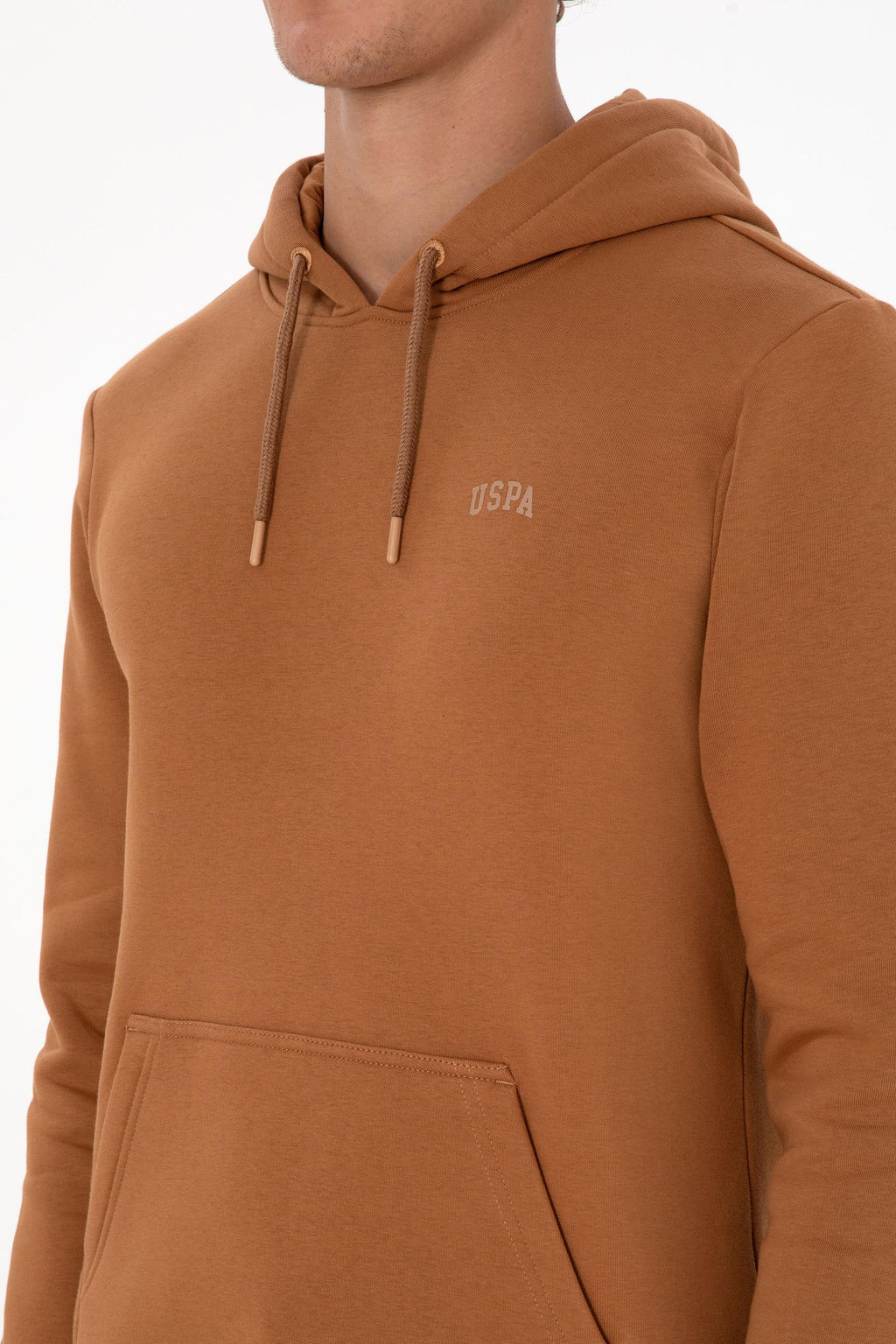 Erkek Camel Basic Sweatshirt Sepette S_rpriz _ndirim