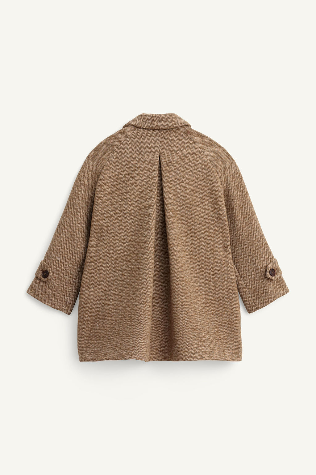 HERRINGBONE WOOL BLEND COAT LIMITED EDITION - Zara фото 7