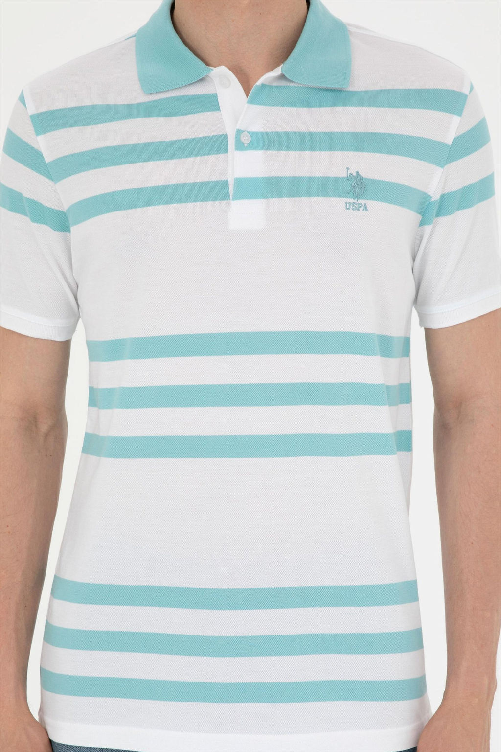 U. S. Polo Assn / Мужская мятная футболка - U.s. polo assn фото 6