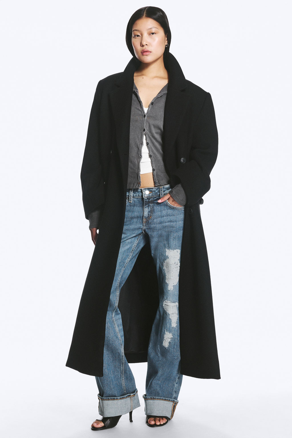 LOGAN ABRIGO DE DOBLE BOTONADURA DE MEZCLA DE LANA - H&m фото 4