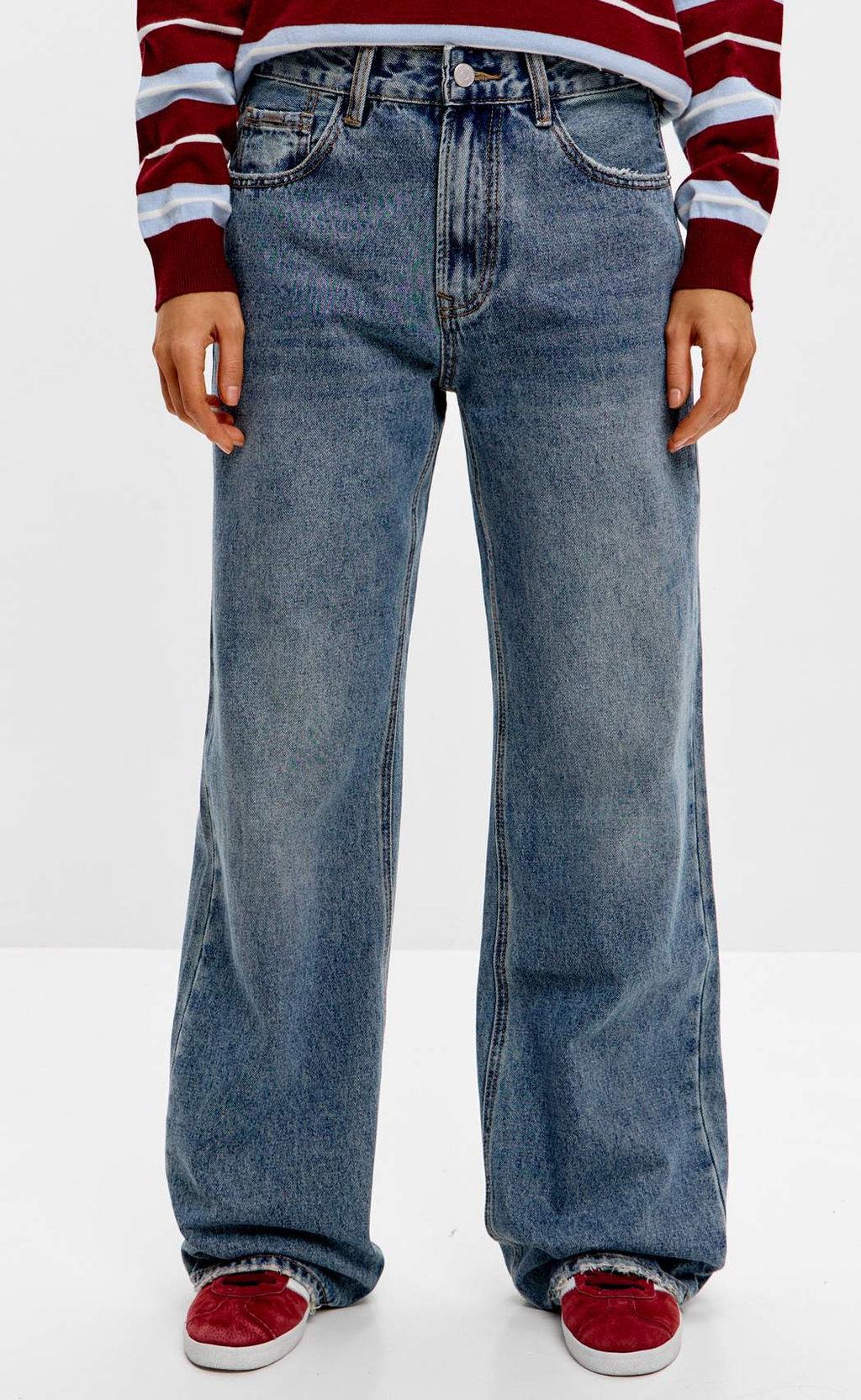 Джинсы F612-0153 r.blue - Fine joyce фото 6