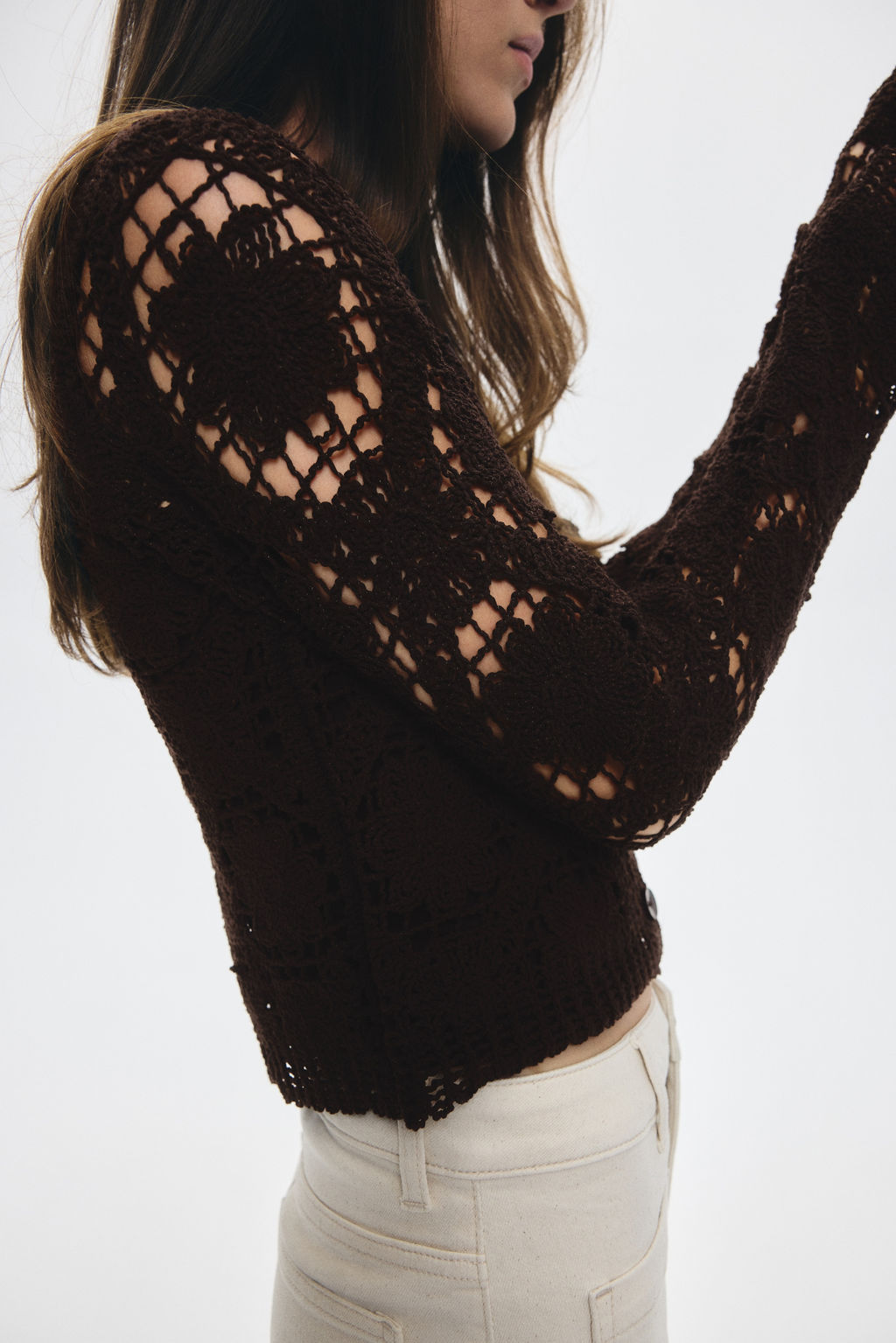 C?rdigan efecto crochet - H&m фото 5