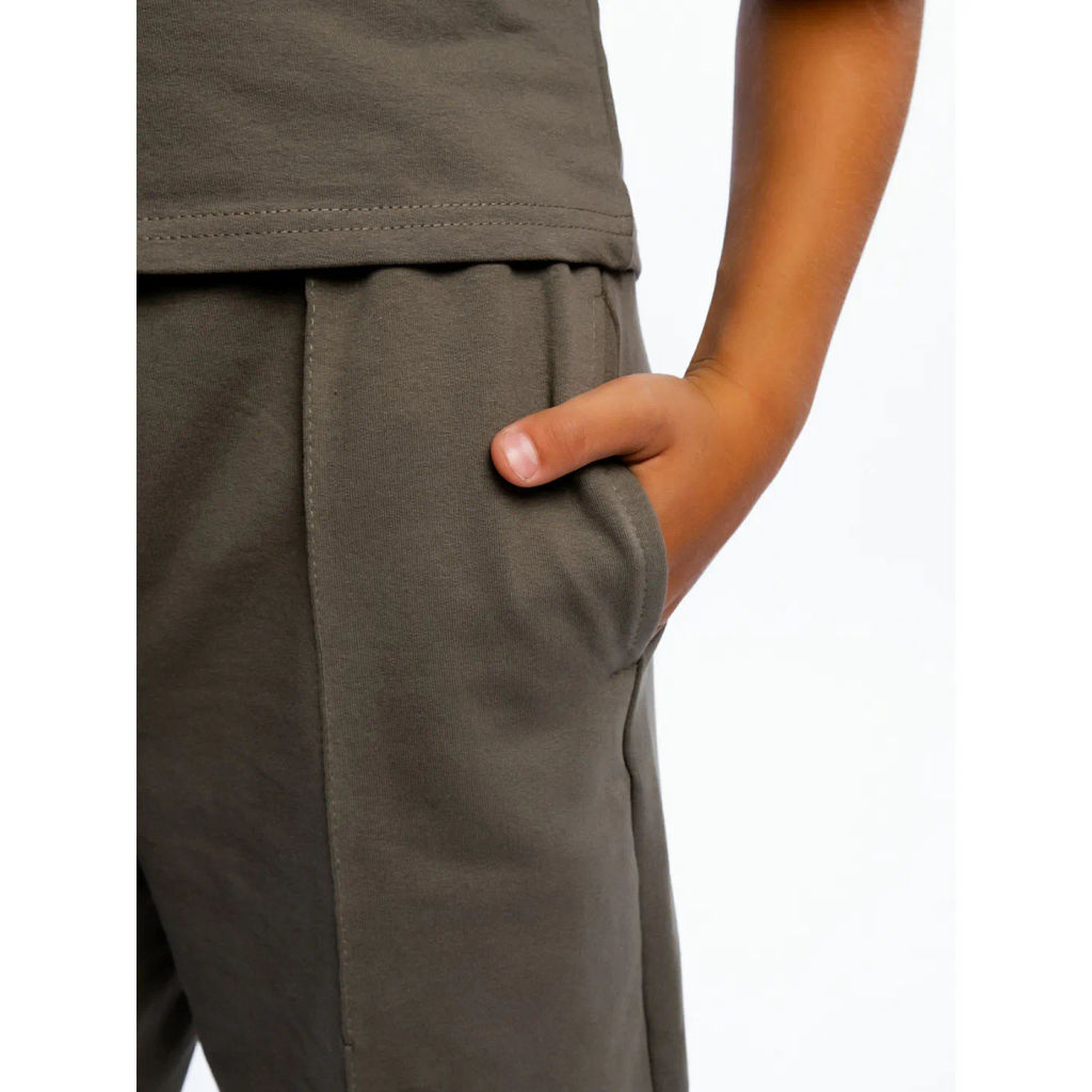 Комплект шорты и футболка футер 2х нитка петля 7424320102 - Youlala фото 21