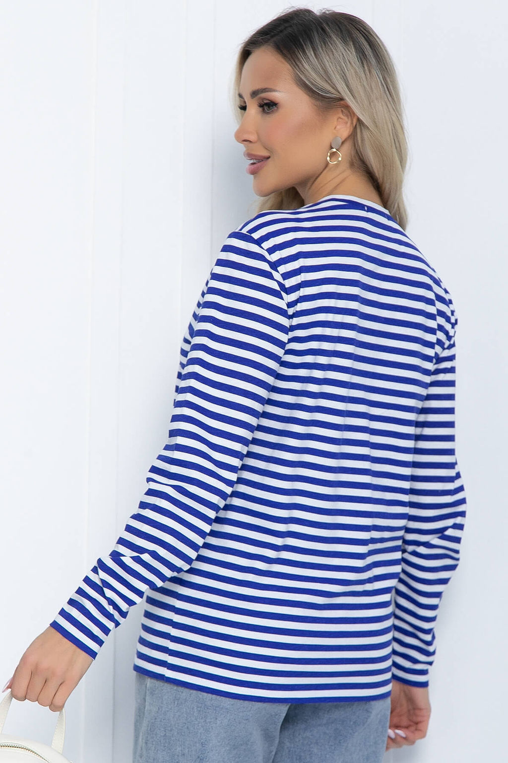 Тельняшка Морская душа (бело-синяя) Б12117 - Lt collection фото 2