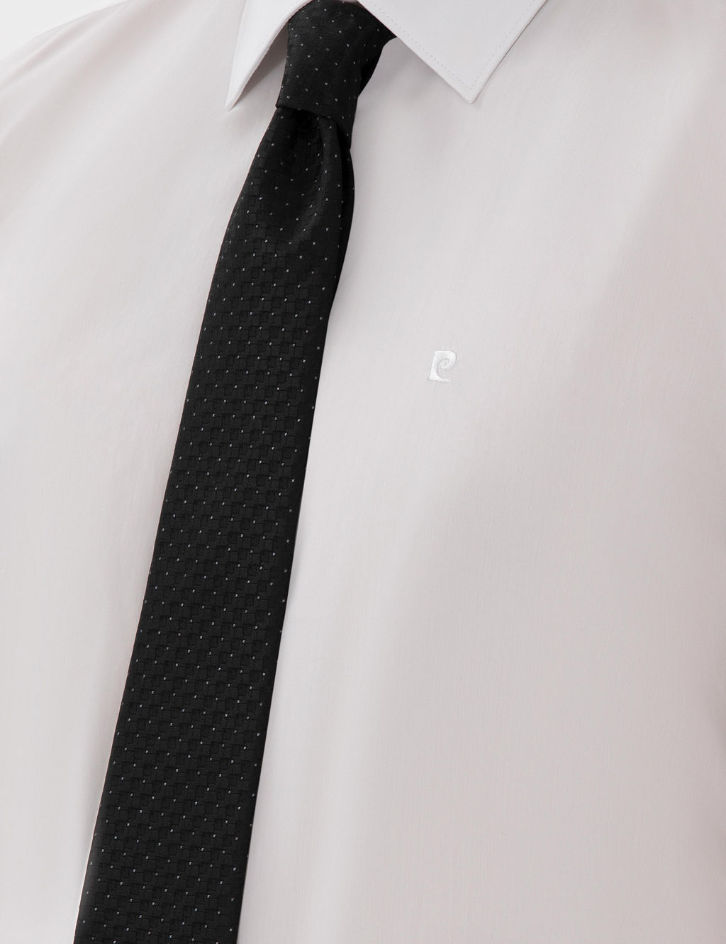 Beyaz Slim Fit Uzun Kollu Basic G_mlek - Pierre cardin фото 7