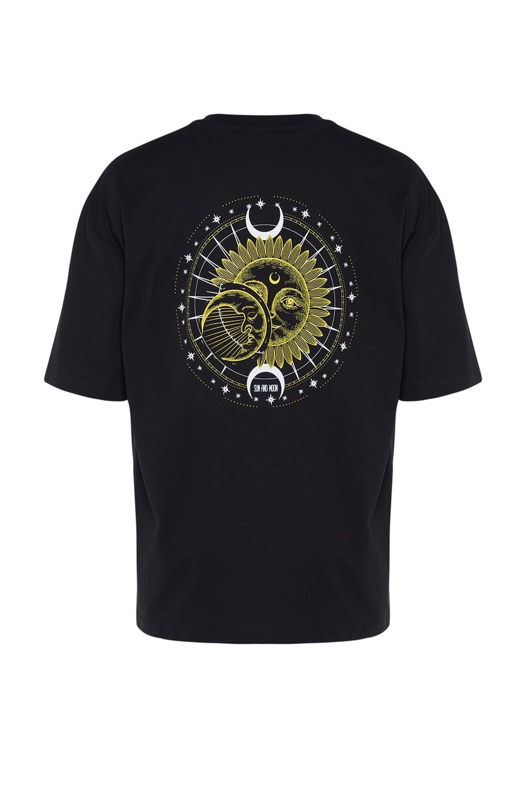 TRENDYOL MAN Ekru Oversize/Genis Kesim K?sa Kol Mistik Bask?l? %100 Pamuklu T-Shirt TMNSS23TS00165 - Trendyolmilla фото 10