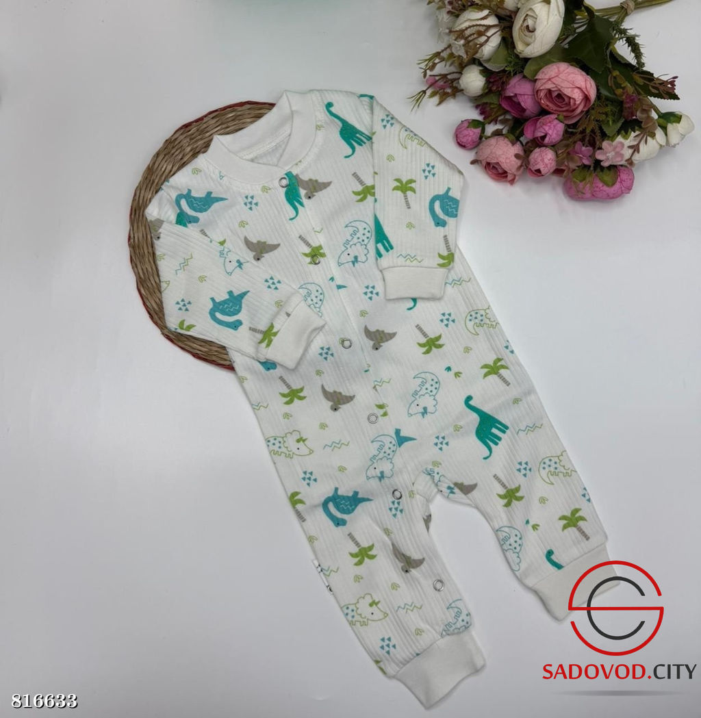 Комбинезон нательный на молнии 1 шт