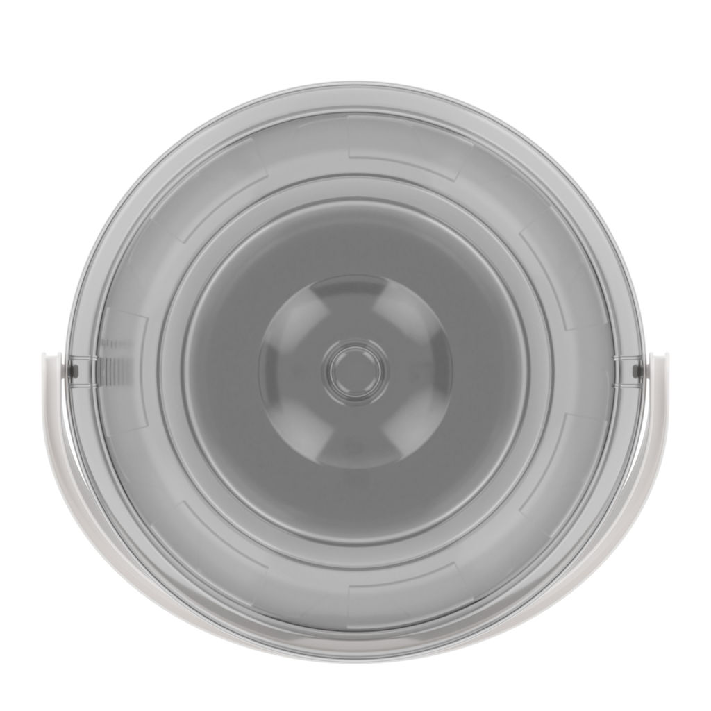 Ведро 10л с крышкой "Хозяюшка" арт.А (М1213)