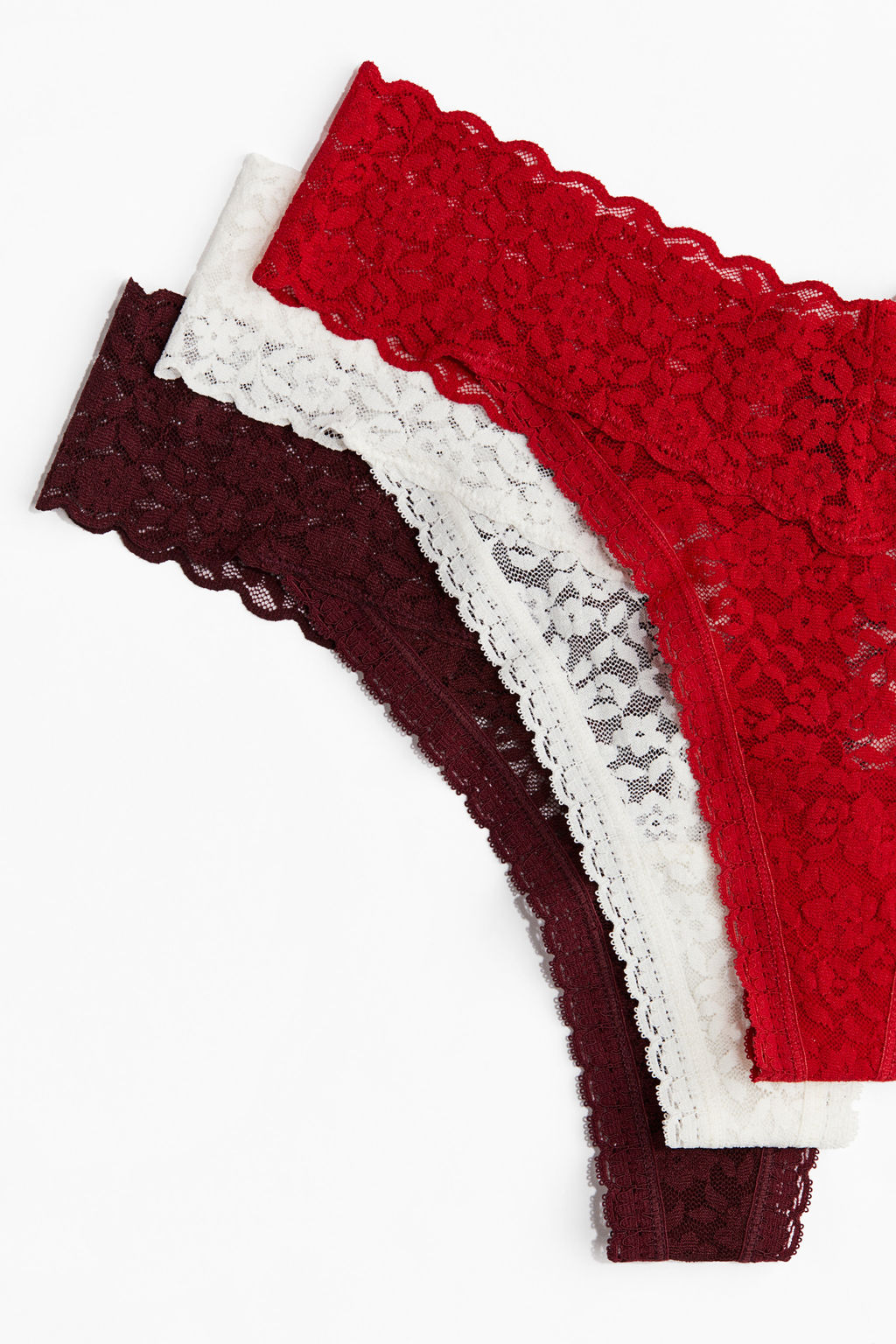 Pack de 10 bragas thong de encaje - H&m фото 4
