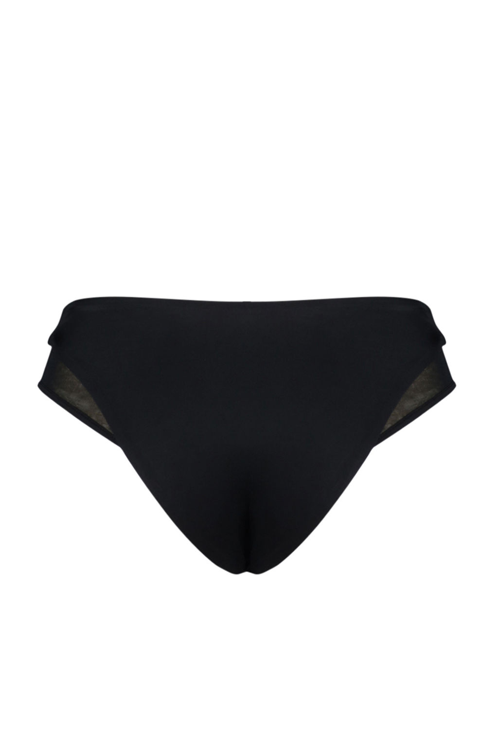 TRENDYOLMILLA Siyah Mesh Detayl? Yuksek Bel Regular Bikini Alt? TBESS24BA00143 фото 10