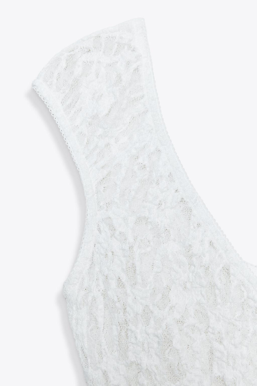 LACE BODYSUIT - Zara фото 10