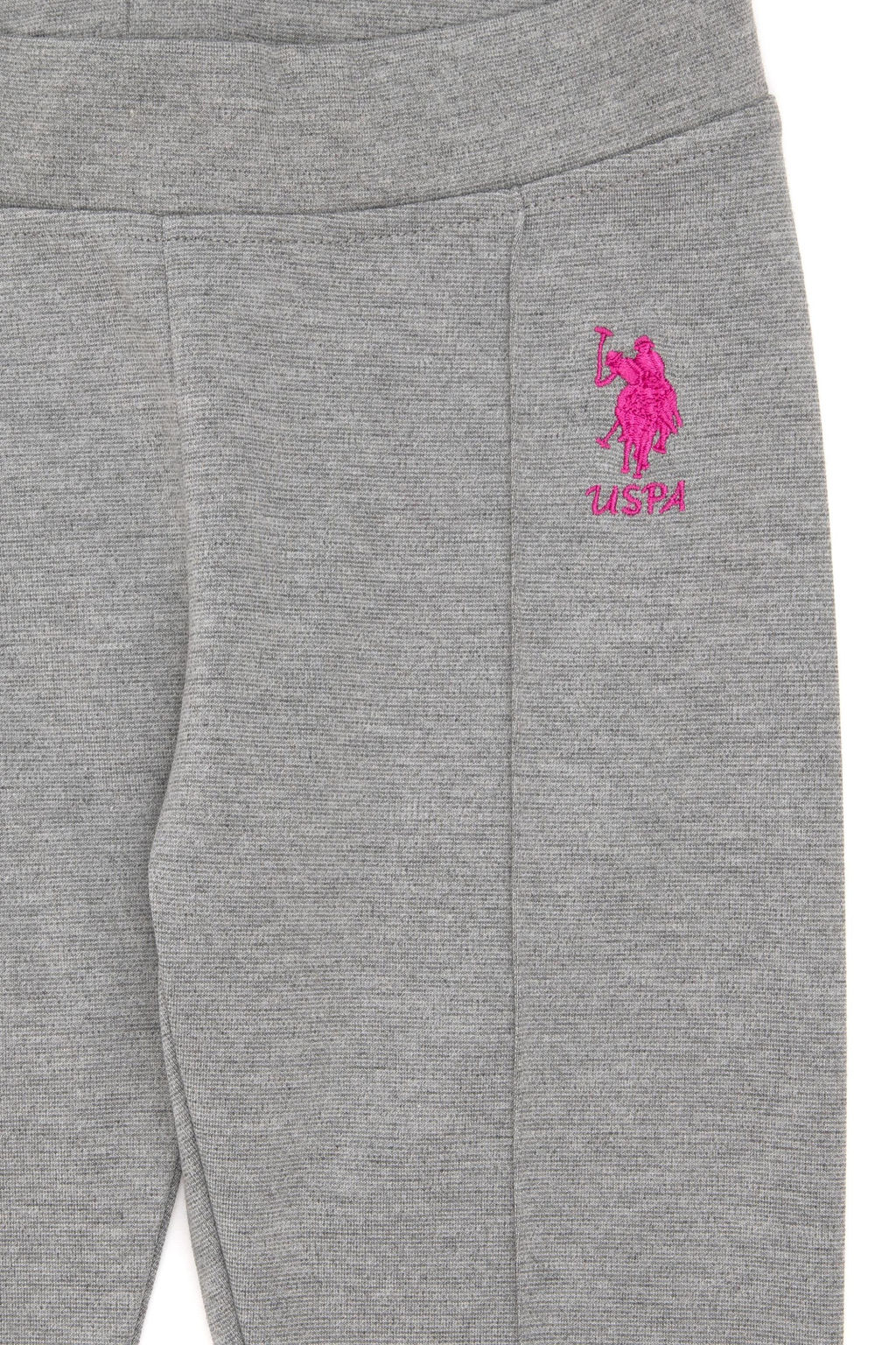 Серые меланжевые колготки для девочек Неожиданная скидка в корзине - U.s. polo assn фото 4