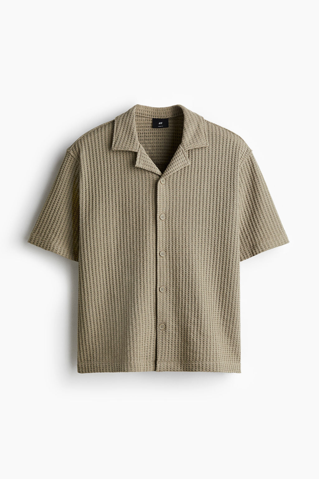 Camisa resort gofrada Loose Fit - H&m фото 2